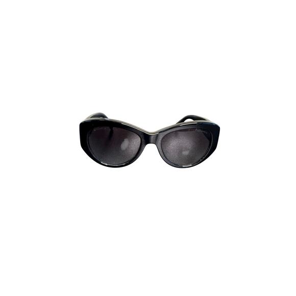 Chanel NIB CH5492 Acetate Butterfly Large CC Sunglasses in Black - Picture 5 of 11